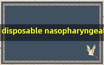 disposable nasopharyngeal nasal foam swab